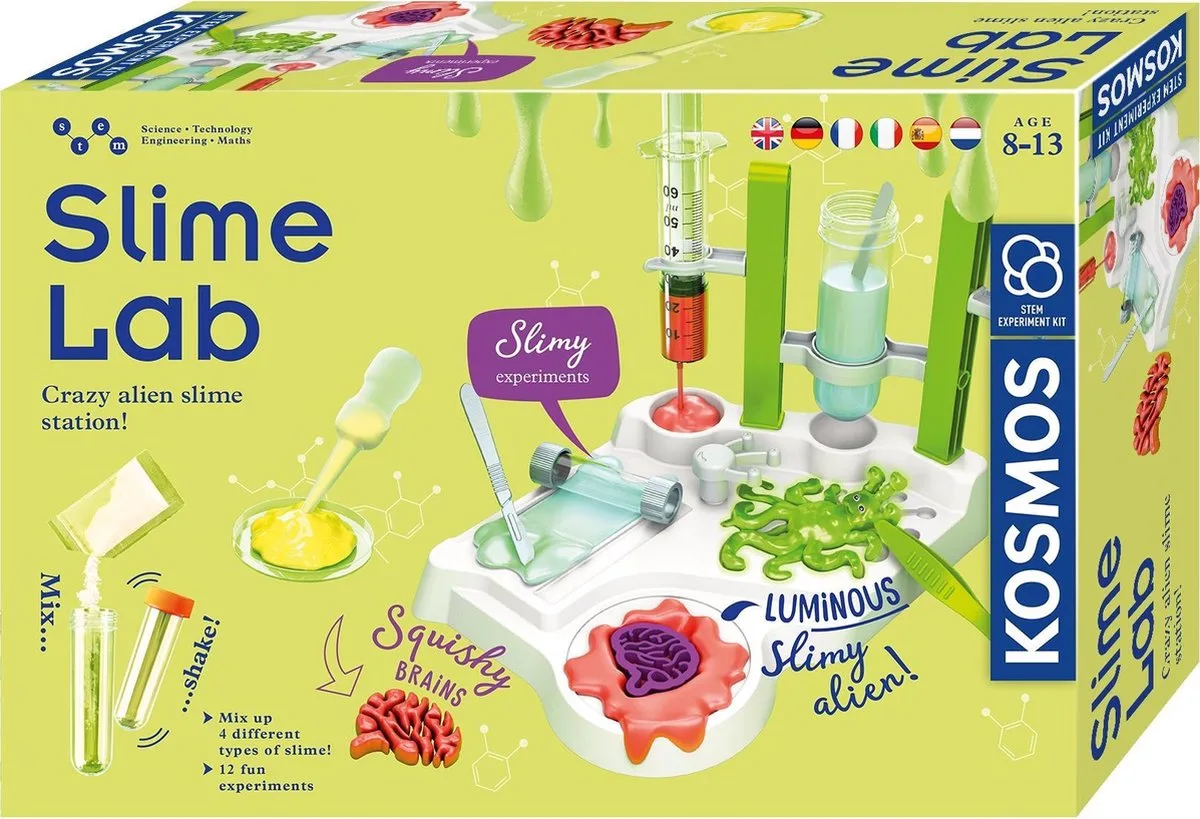 Experimenteer Set - Slime Lab | bol de KOSMOS en Multicolore – photo du produit