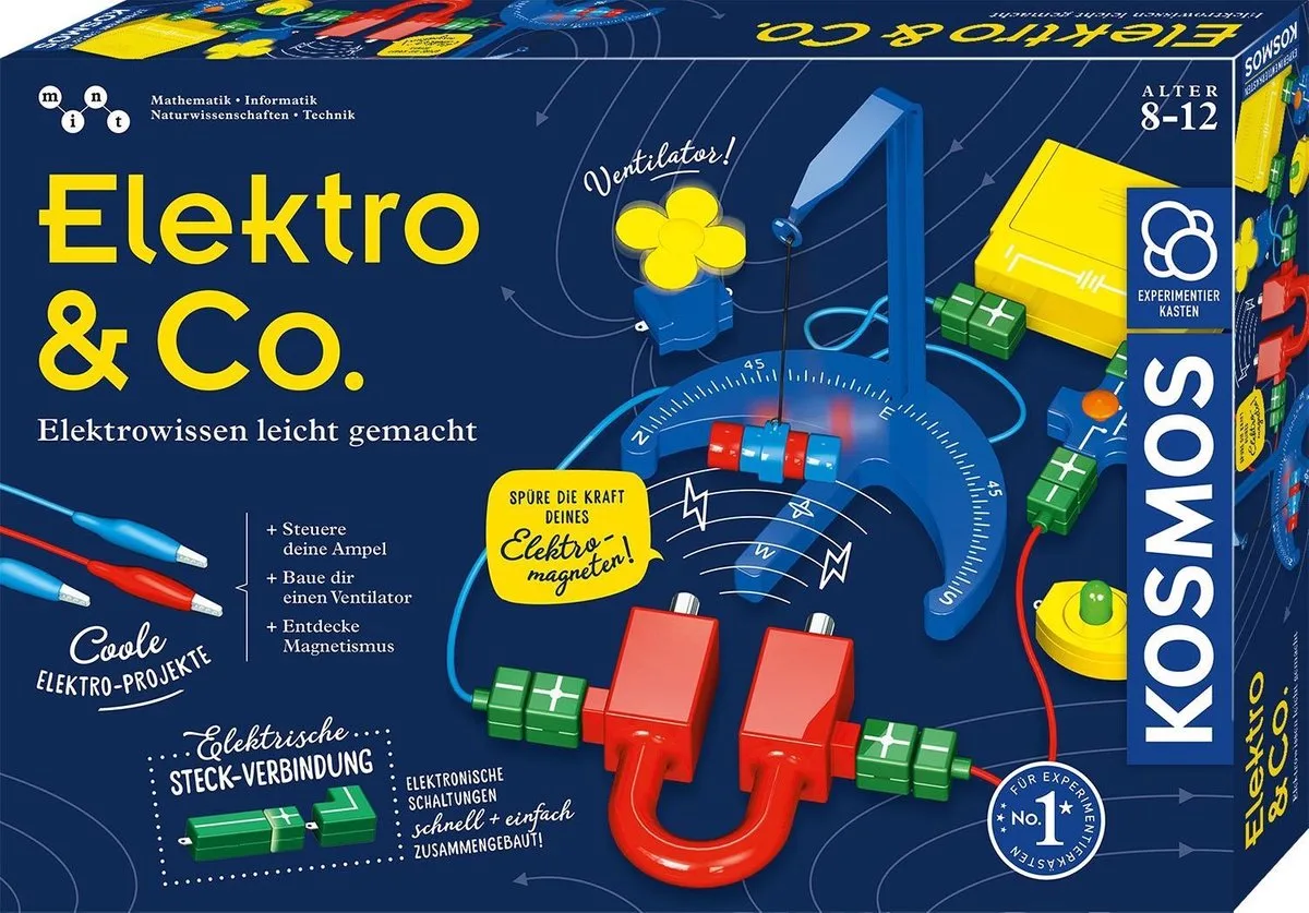 Experimentierkasten Elektro & Co. van KOSMOS – productfoto