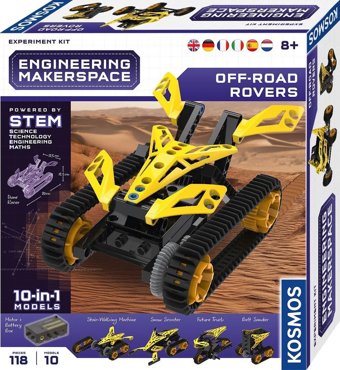 Off-Road Rovers Experimenteerset från KOSMOS – produktbild