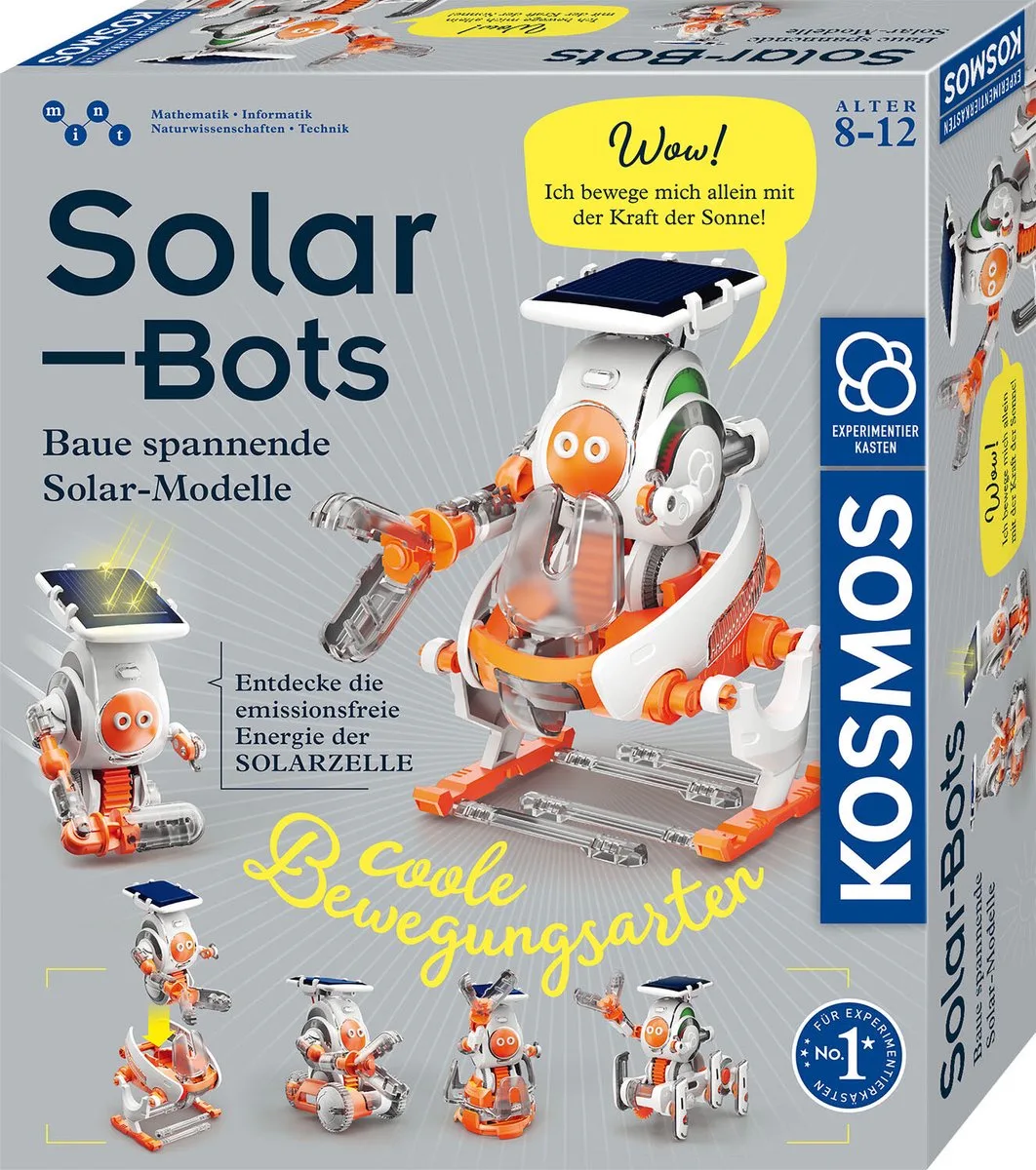 Solar Bots by KOSMOS in White – product photo