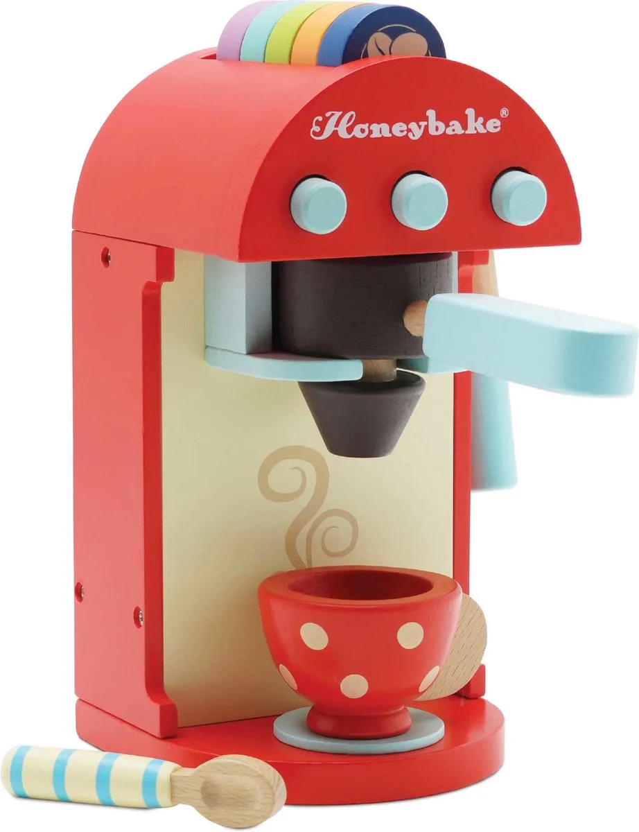 Honeybake Koffiemachine von Le Toy Van in Mehrfarbig – Produktfoto