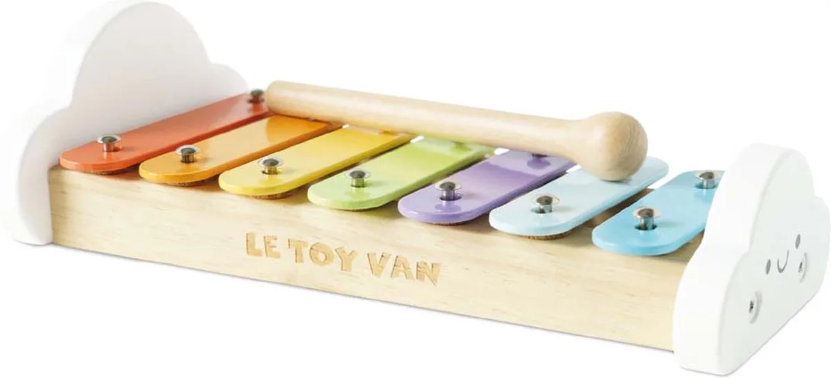 LTV - Xylofoon met metalen noten by Le Toy Van in Multicolour – product photo