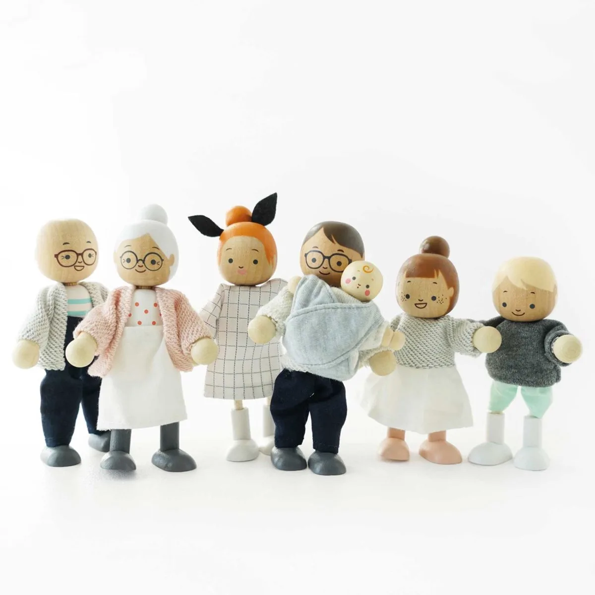 My Doll Family NEW LOOK. från Le Toy Van i Flerfärgad – produktbild