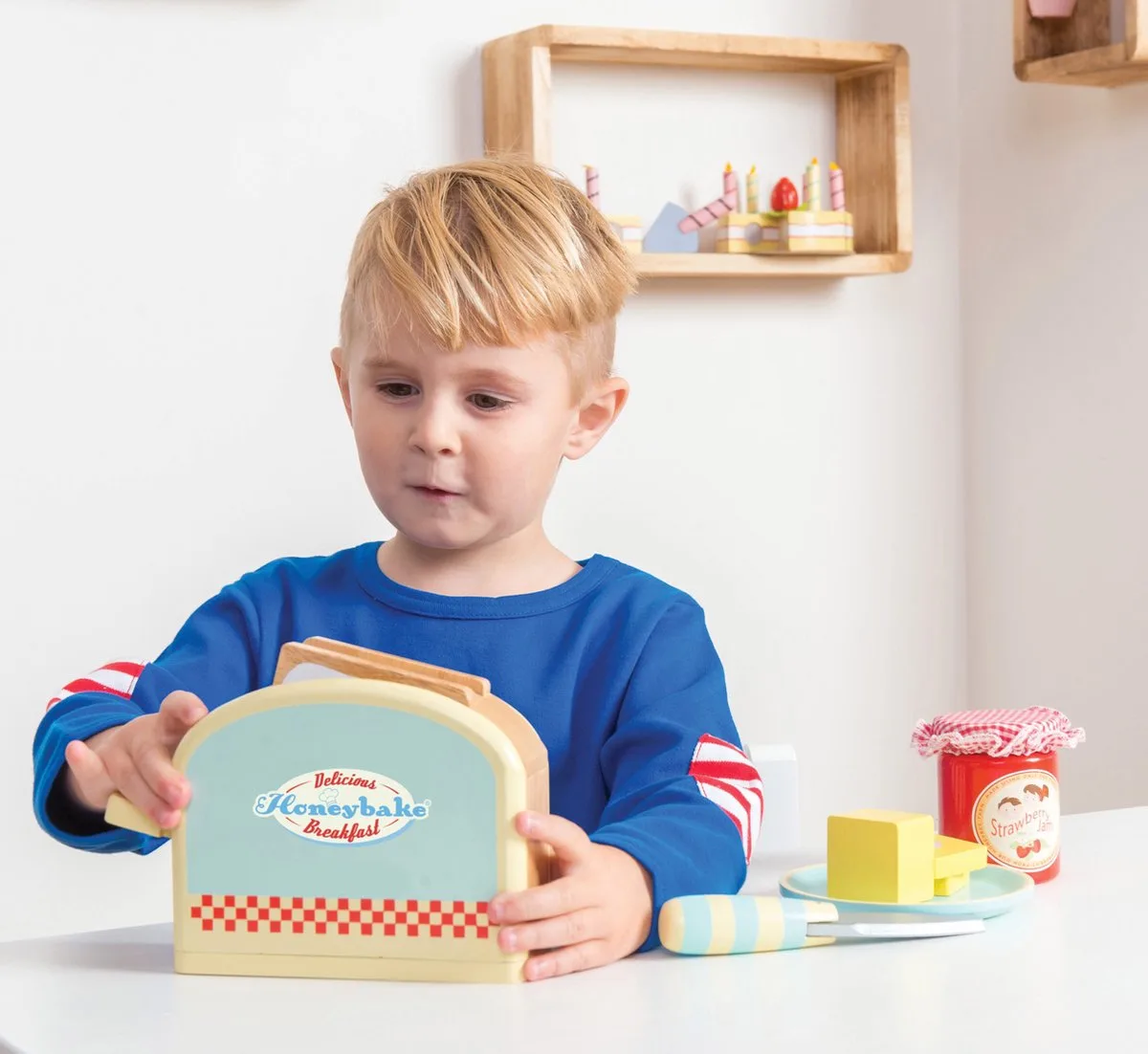 Toaster Set van Le Toy Van in Rood – productfoto