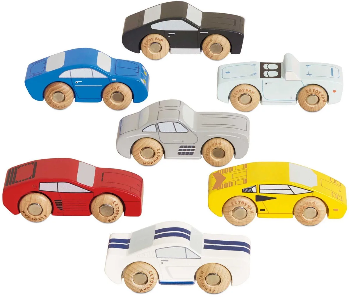 TV445 speelgoedvoertuig de Le Toy Van en Multicolore – photo du produit