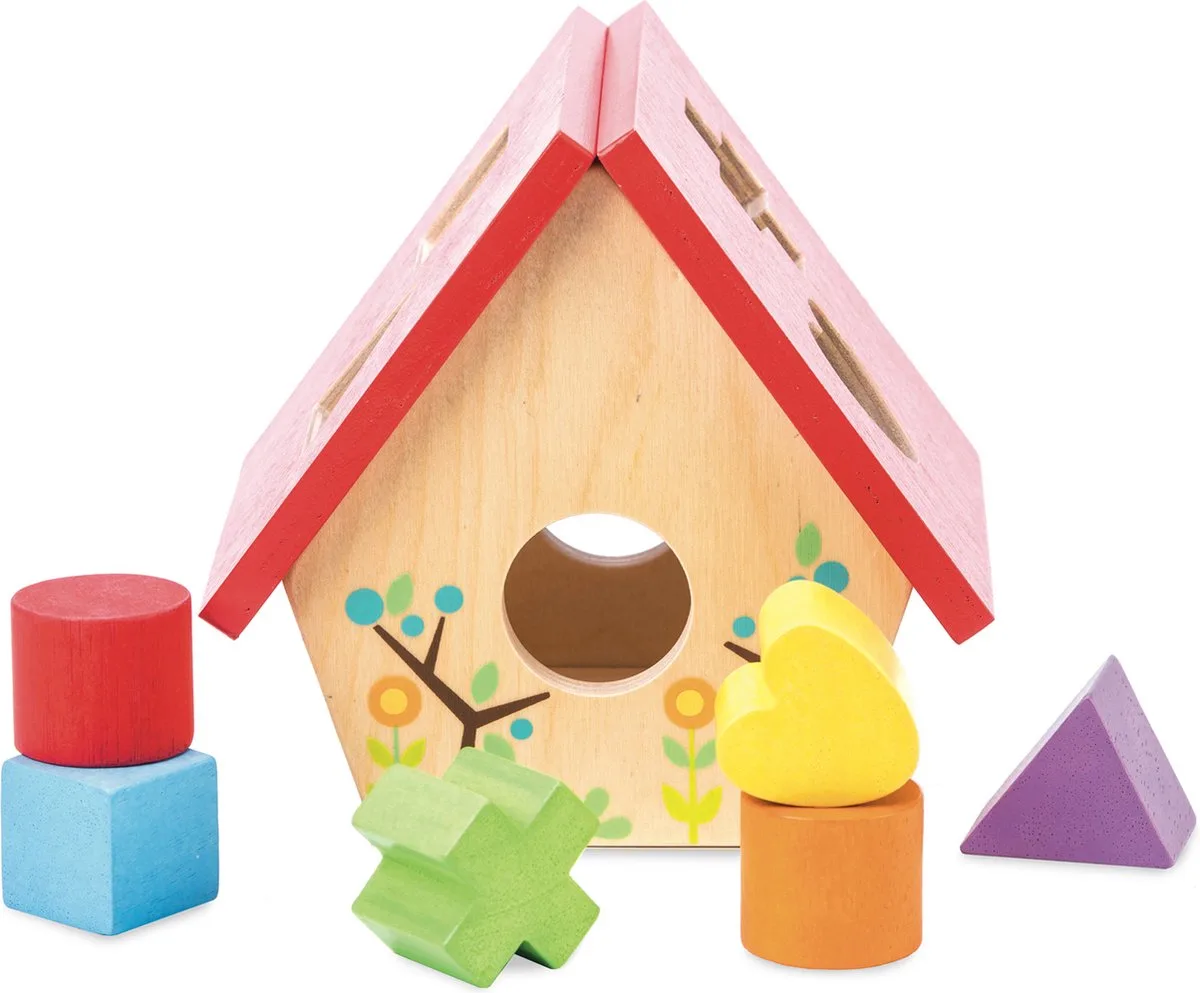 Vormenstoof - Mijn kleine vogelhuisje de Le Toy Van en Multicolore – photo du produit