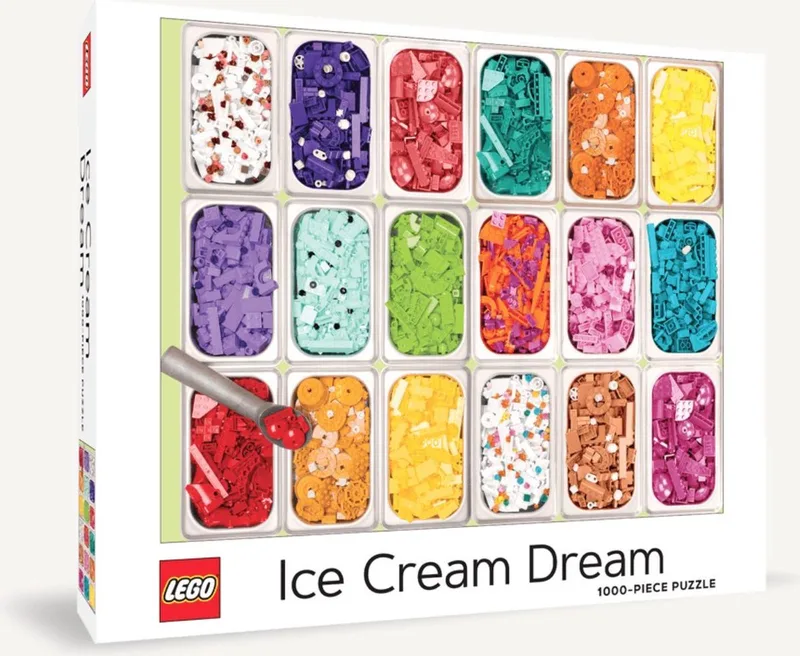 Ice Cream Dreams 1000-Piece Puzzle van LEGO in Meerkleurig – productfoto