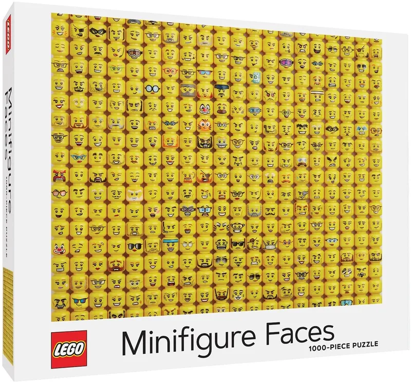 LEGO® Minifigure Faces 1000-Piece Puzzle de LEGO en Multicolore – photo du produit