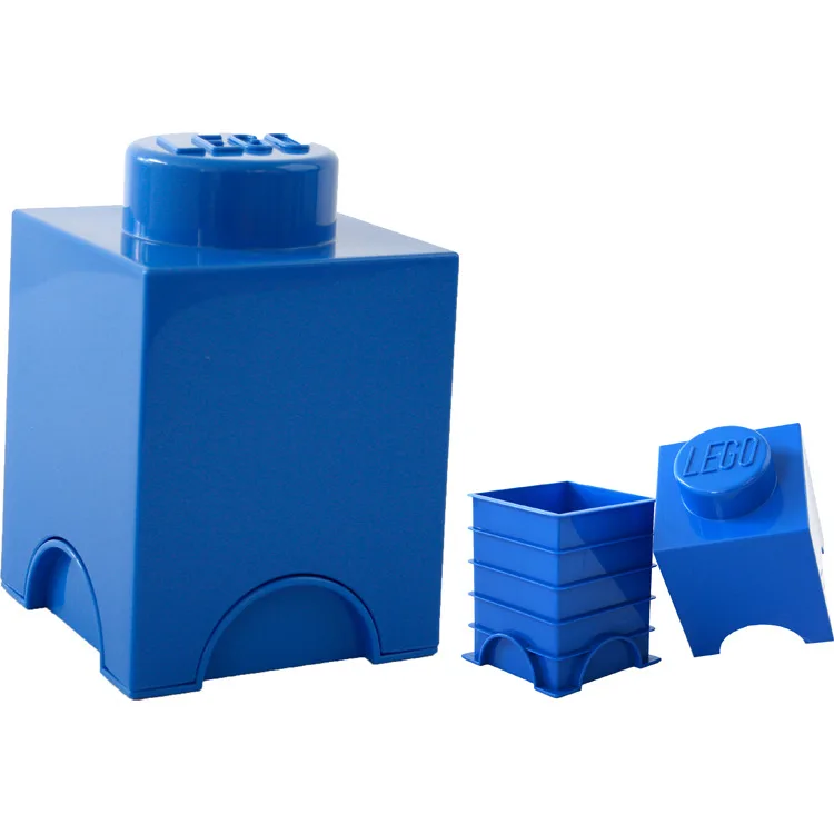 LEGO Storage Brick 1 Blauw opbergdoos by LEGO – product photo