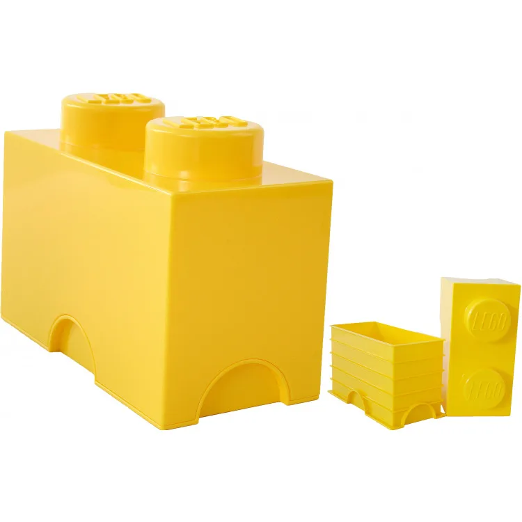 LEGO Storage Brick 2 Geel opbergdoos by LEGO – product photo