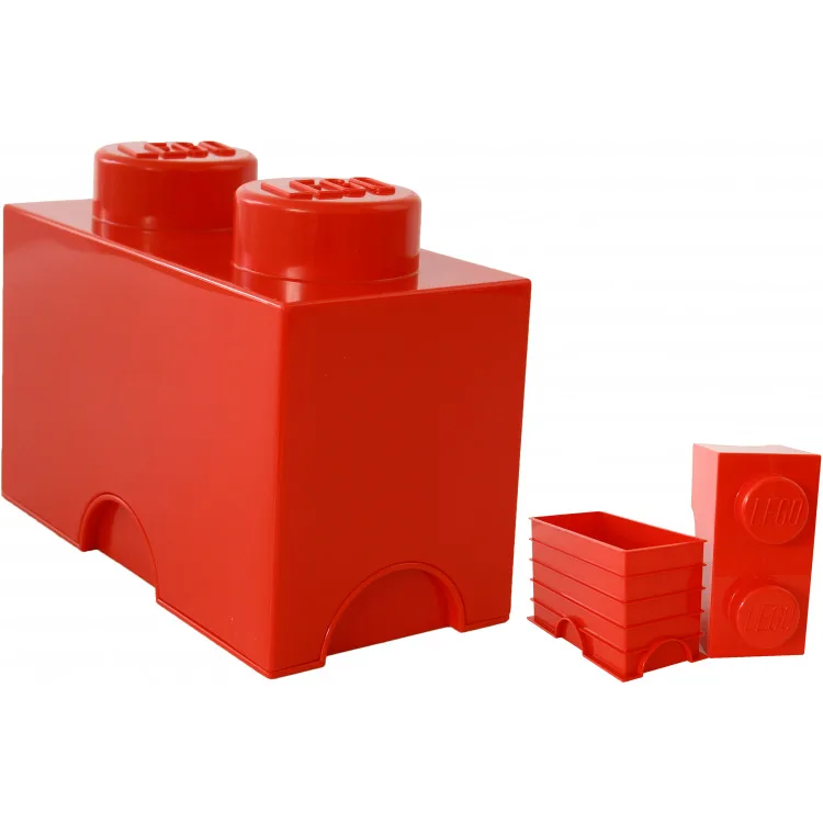 LEGO Storage Brick 2 Rood opbergdoos by LEGO – product photo