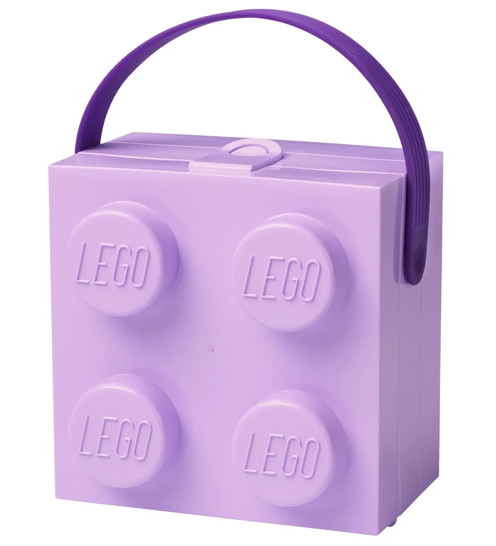 Madkasse - 4 Knopper - 2,8 L - Lavender von LEGO – Produktfoto