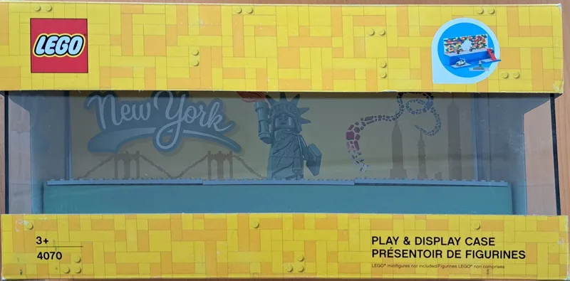 Play & Display Case New York by LEGO in Yellow – product photo