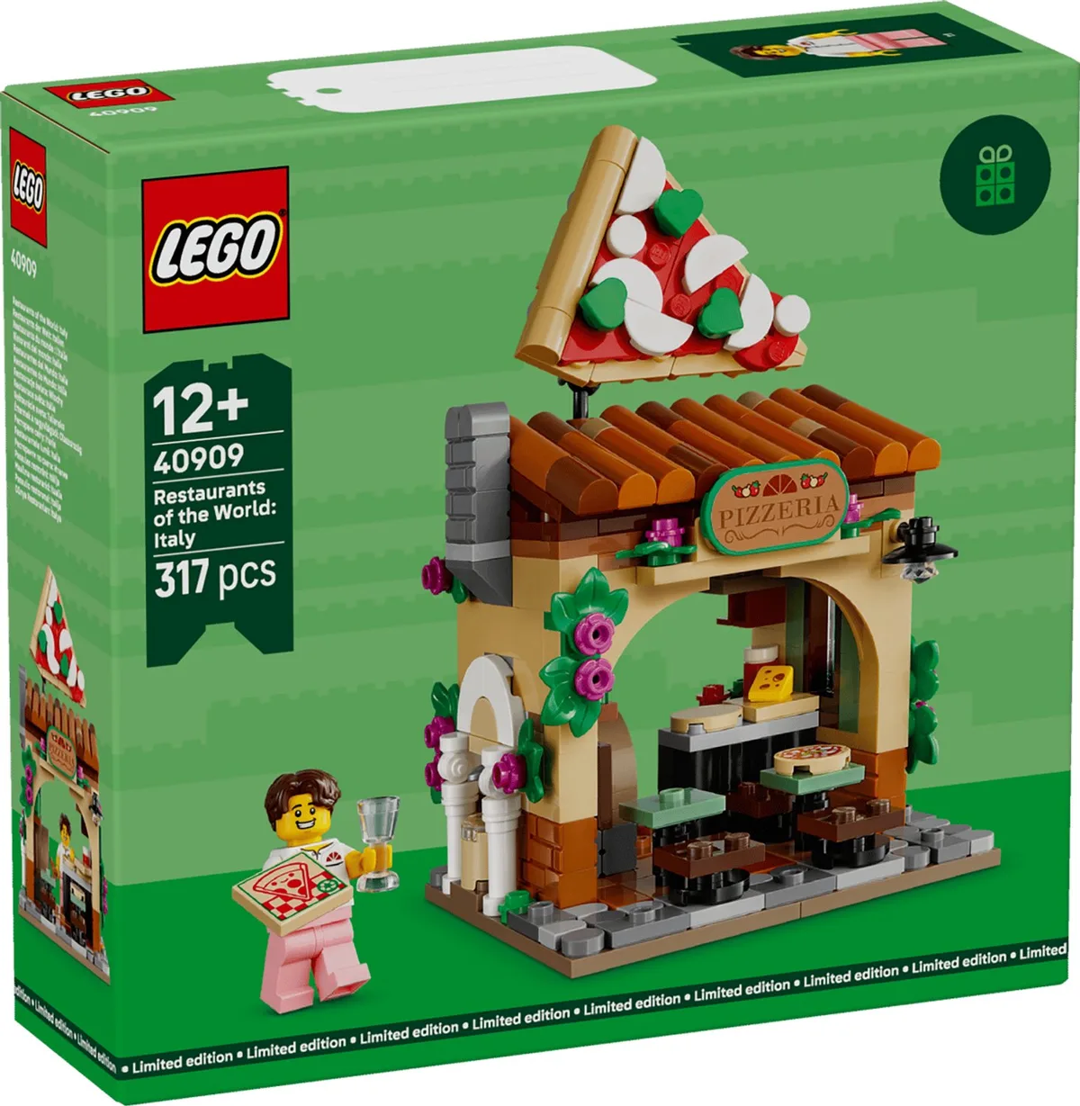 Restaurants van de wereld: Italië van LEGO – productfoto