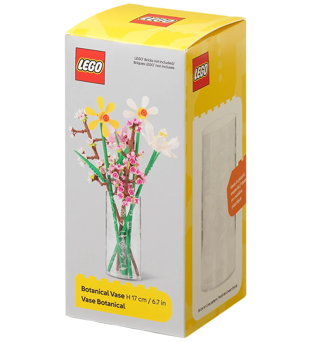 Vas - 17 cm - Cylinder - Tegel Art Line de LEGO – photo du produit