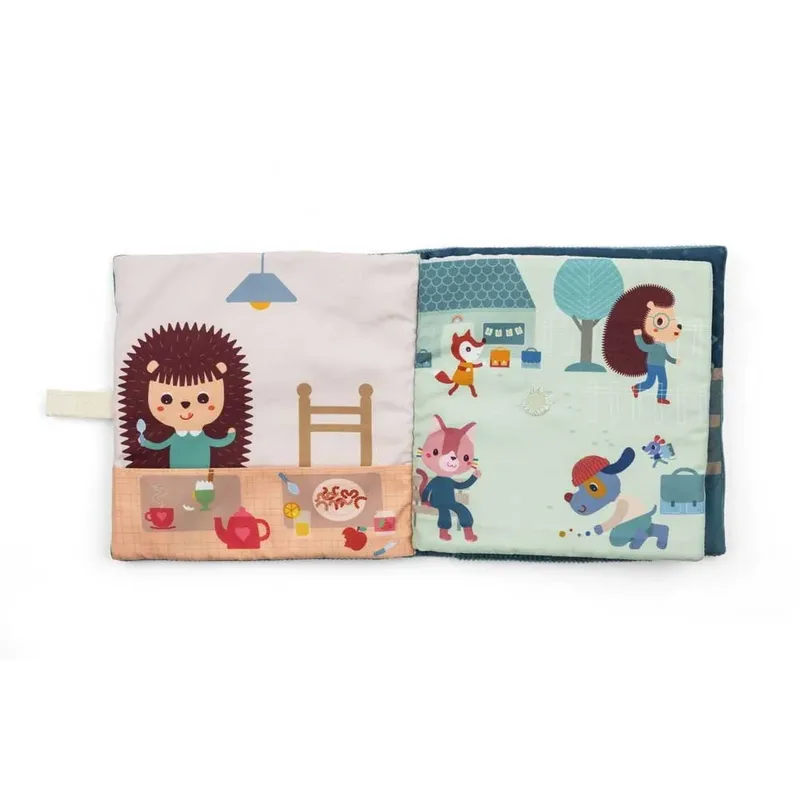 Livre En Tissu Lion Of Emotions de Lilliputiens en Multicolore – photo du produit 4 sur 6