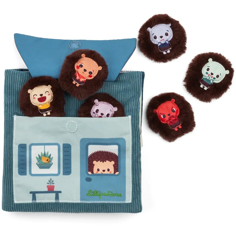 Livre En Tissu Lion Of Emotions de Lilliputiens en Multicolore – photo du produit 1 sur 6