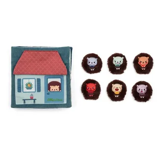 Livre En Tissu Lion Of Emotions de Lilliputiens en Multicolore – photo du produit 3 sur 6