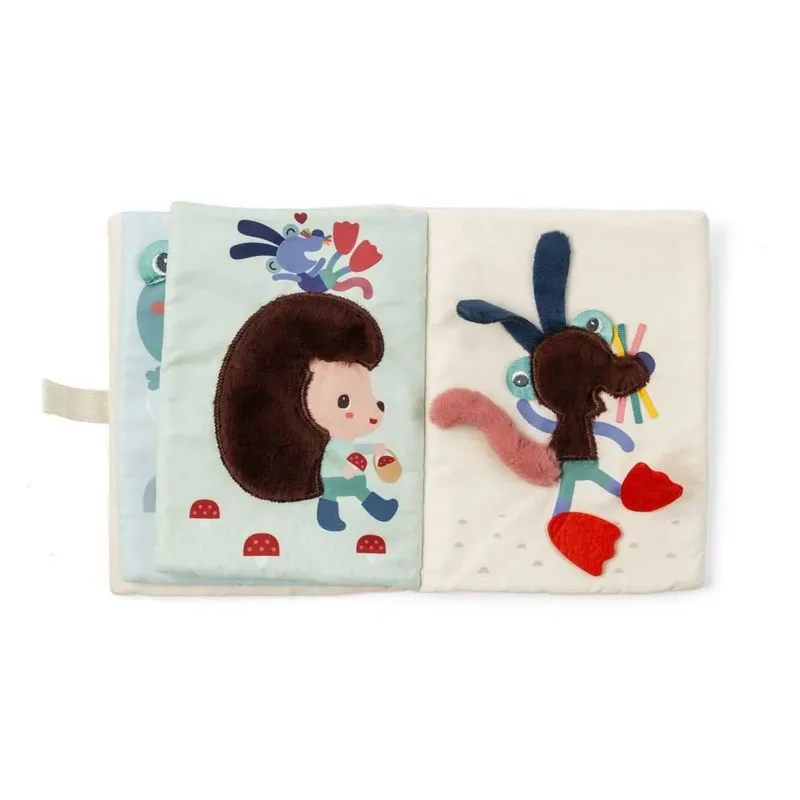 Nina´s Texture Book Stoffbuch von Lilliputiens in Verkleedpartij Nina – Produktfoto 4 von 5