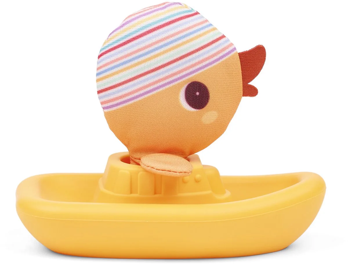 Jouet De Bain Gaspard Boat de Lilliputiens en Jaune – photo du produit