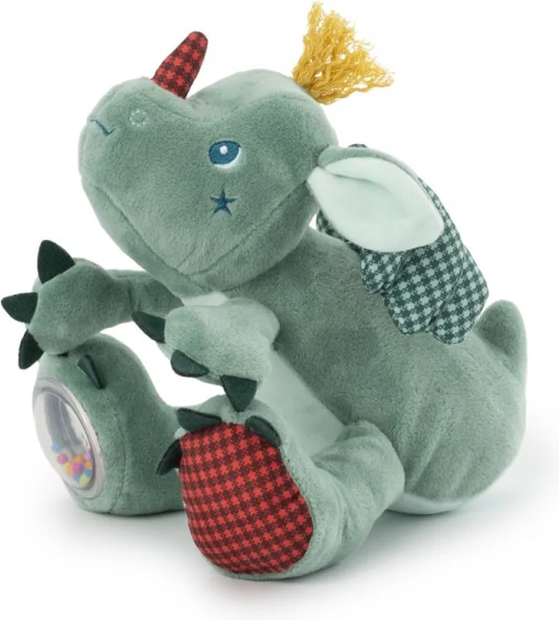 Geluidsdraak knuffel - Joe de draak fra Lilliputiens i Flerfarvet – produktbillede 1 af 6