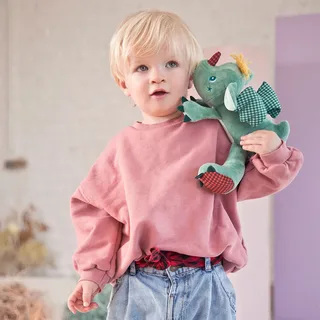 Geluidsdraak knuffel - Joe de draak fra Lilliputiens i Flerfarvet – produktbillede 6 af 6