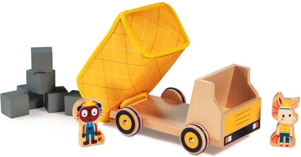Georges kipwagen van Lilliputiens in Geel – productfoto