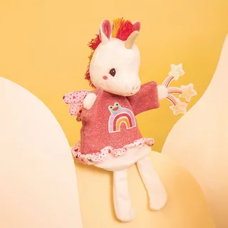 Handpop - Lena de eenhoorn by Lilliputiens in Lena De Eenhoorn – product photo 4 of 4