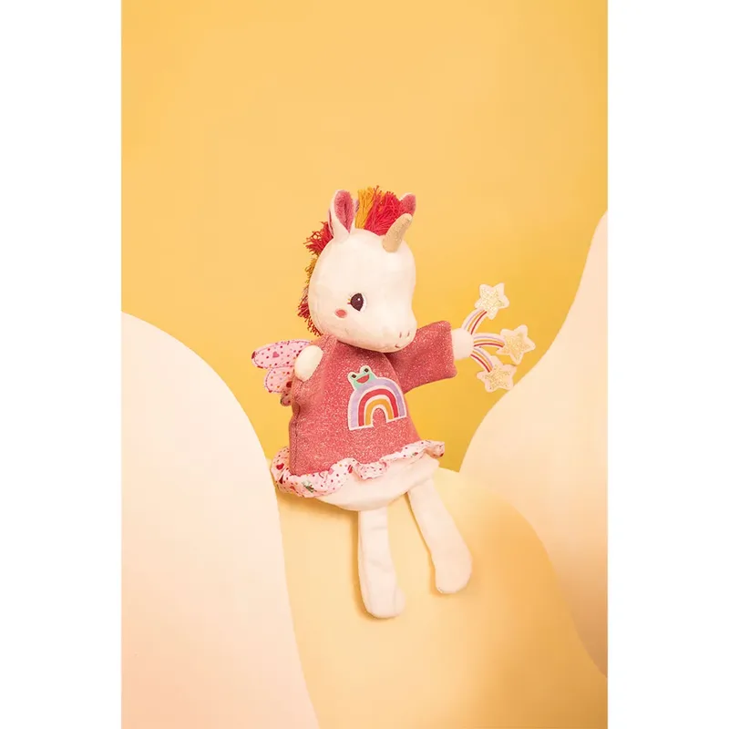 Handpop - Lena de eenhoorn by Lilliputiens in Lena De Eenhoorn – product photo 3 of 4