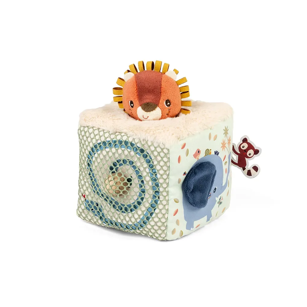 Jack Activity Cube Knuffelbeer by Lilliputiens – product photo