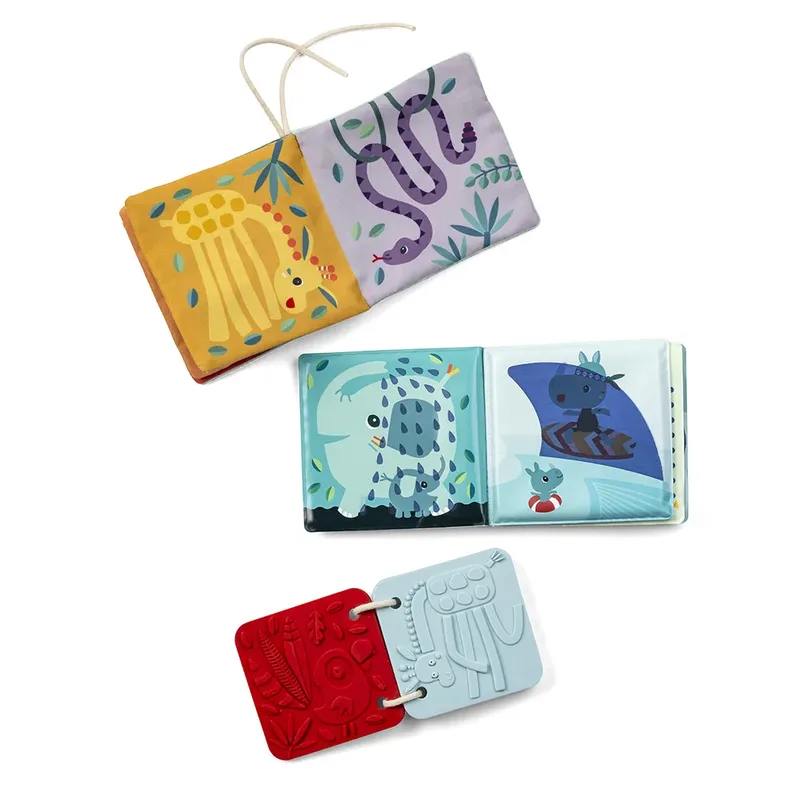 Jack Set Van 3 Zintuiglijke Boekjes de Lilliputiens – photo du produit 2 sur 5