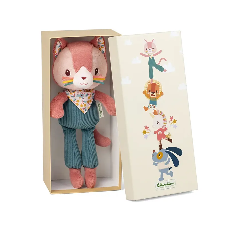 Jeanne Kat Knuffel fra Lilliputiens – produktbillede 3 af 6