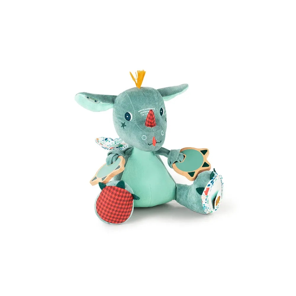 Joe Dragon Multiaktivitetsbamse fra Lilliputiens – produktbillede