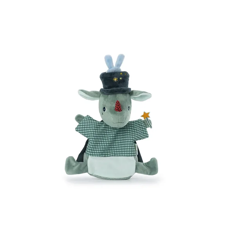 Joe Goochelaar Handpop Teddy fra Lilliputiens – produktbillede