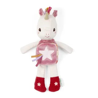Knuffelboekje - Lena de eenhoorn de Lilliputiens en Lena De Eenhoorn – photo du produit 1 sur 6