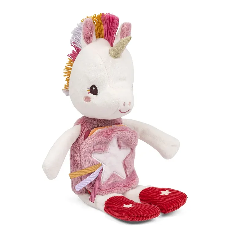 Knuffelboekje - Lena de eenhoorn de Lilliputiens en Lena De Eenhoorn – photo du produit 6 sur 6