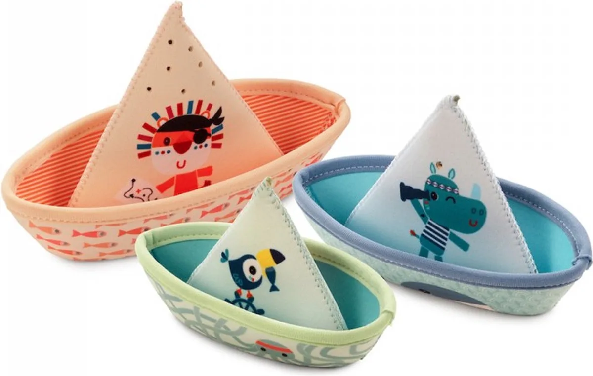 Drie Jungleboten by Lilliputiens in Multicolour – product photo
