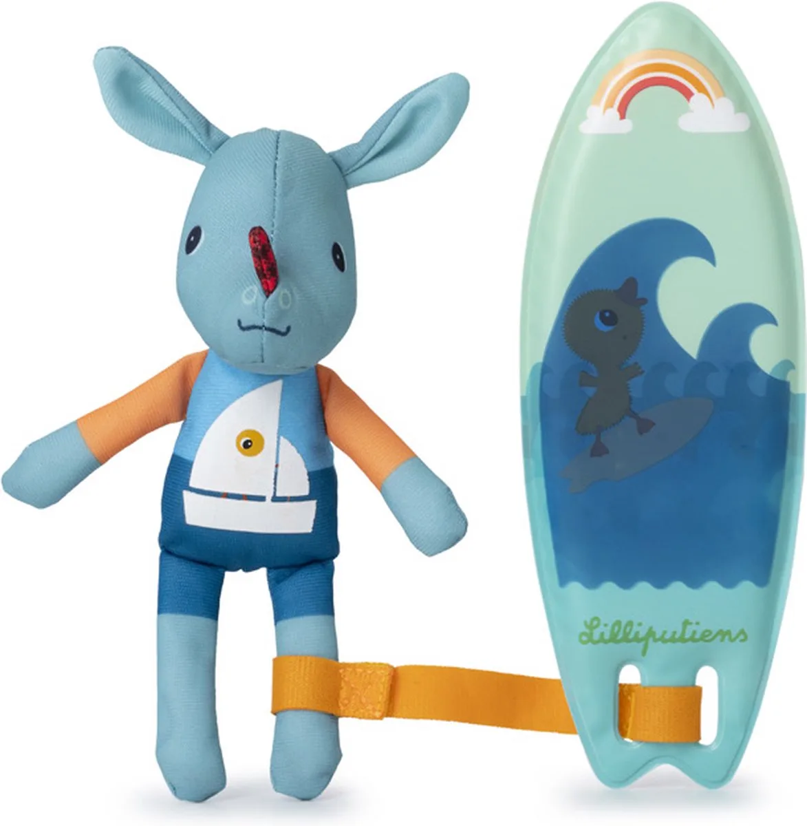 Joe Magiske Badekar Surfere fra Lilliputiens i Joe Het Draakje – produktbillede