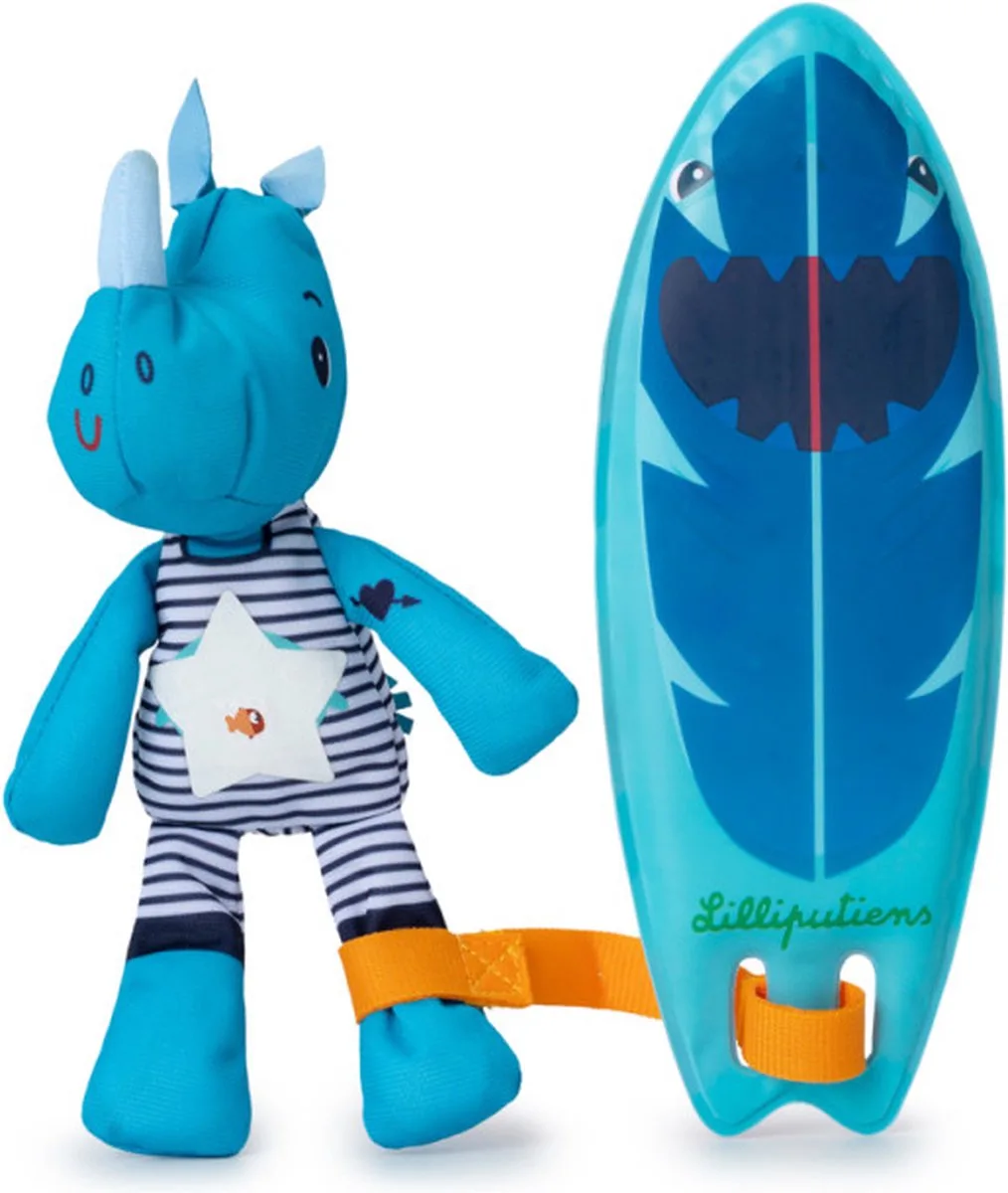 Magische surfer fra Lilliputiens i Marius De Neushoorn – produktbillede