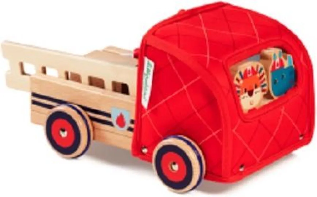 Marius Brandweerwagen von Lilliputiens in Mehrfarbig – Produktfoto