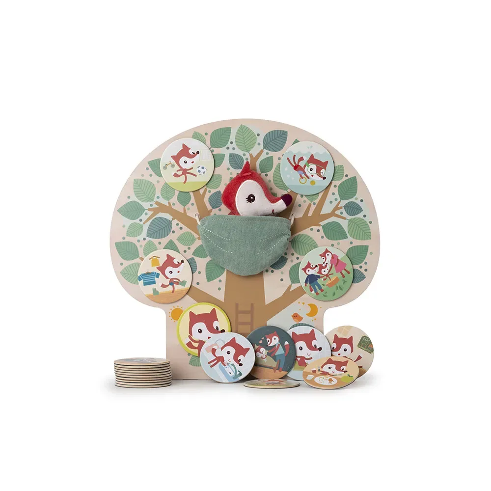 Mijn Dag Vertellen Alice´s Magnetische Boom van Lilliputiens – productfoto