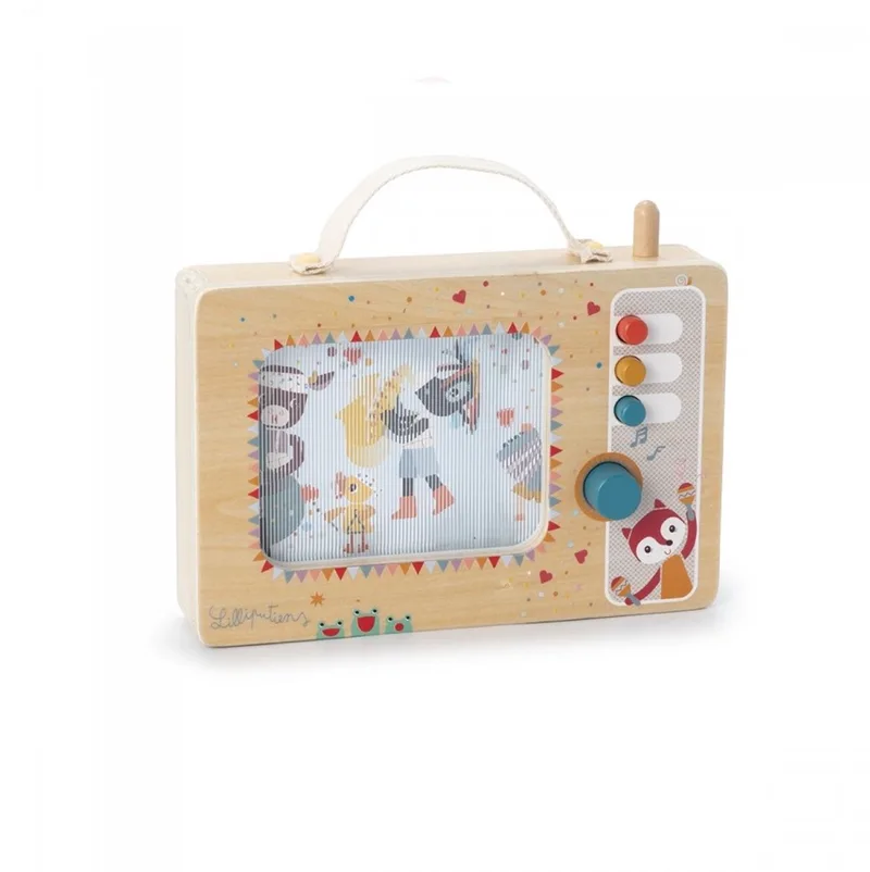 Mijn eerste geanimeerde muziekdoos by Lilliputiens in Multicolour – product photo
