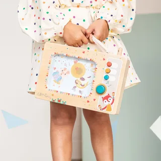 Mijn eerste geanimeerde muziekdoos de Lilliputiens en Multicolore – photo du produit 2 sur 3