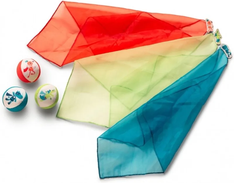 Mijn eerste jongleerset de Lilliputiens en Multicolore – photo du produit
