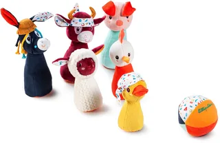 Mijn eerste kegelspel - Boerderij de Lilliputiens en Multicolore – photo du produit 1 sur 2