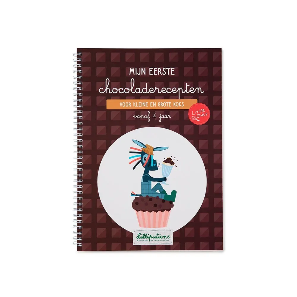 Mijn Eerste Recepten Met Alleen Chocolade-in Het Nederlands van Lilliputiens – productfoto