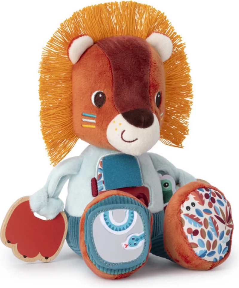 Multi-activiteiten knuffel de Lilliputiens en Jack De Leeuw – photo du produit