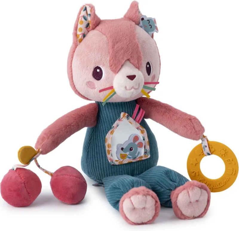 Multi-activiteiten knuffel fra Lilliputiens i Jeanne De Kat – produktbillede