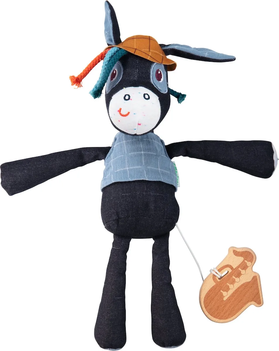 Muziekknuffel - Ignace van Lilliputiens in Meerkleurig – productfoto