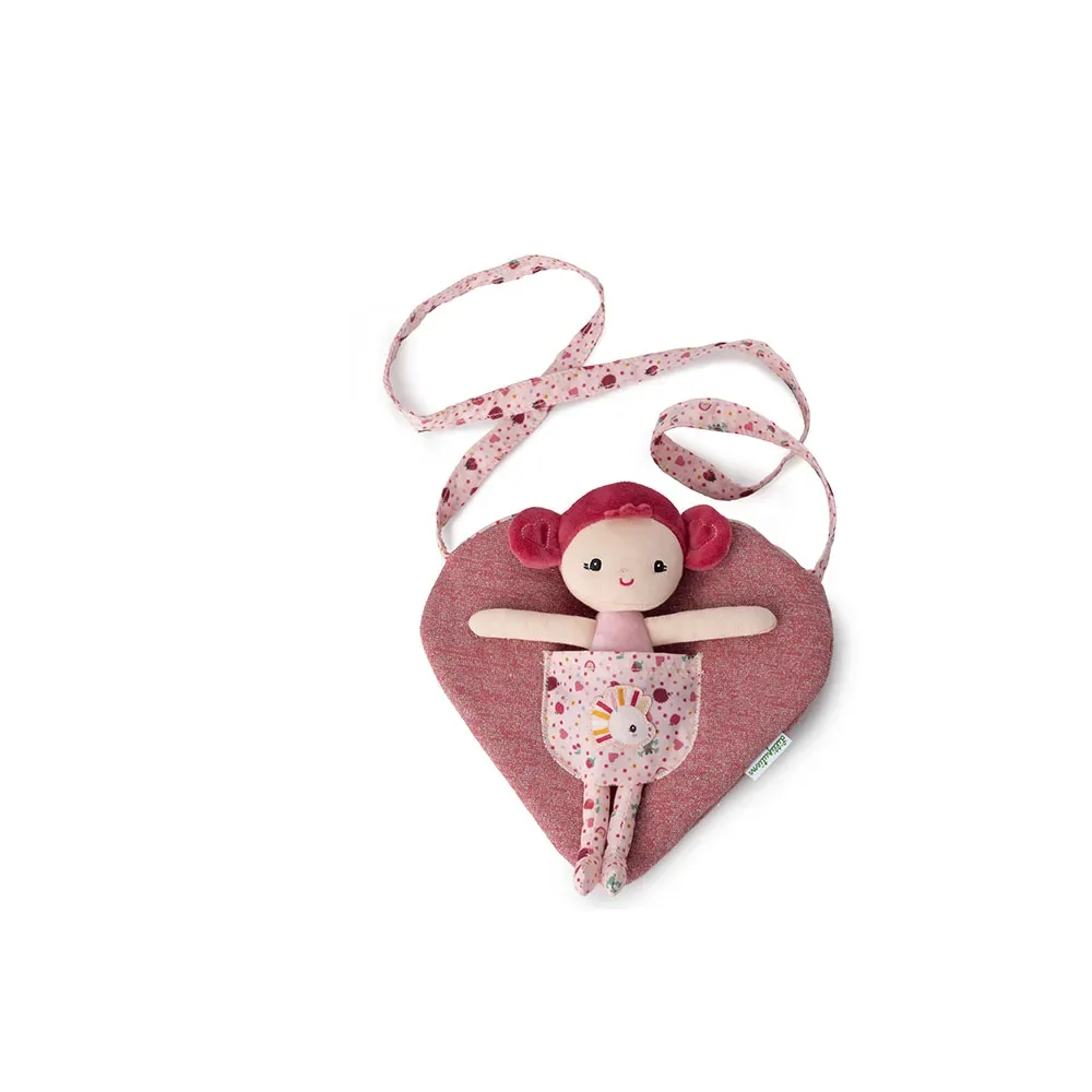 Aline Puppe Mit Herzchen-tasche von Lilliputiens – Produktfoto